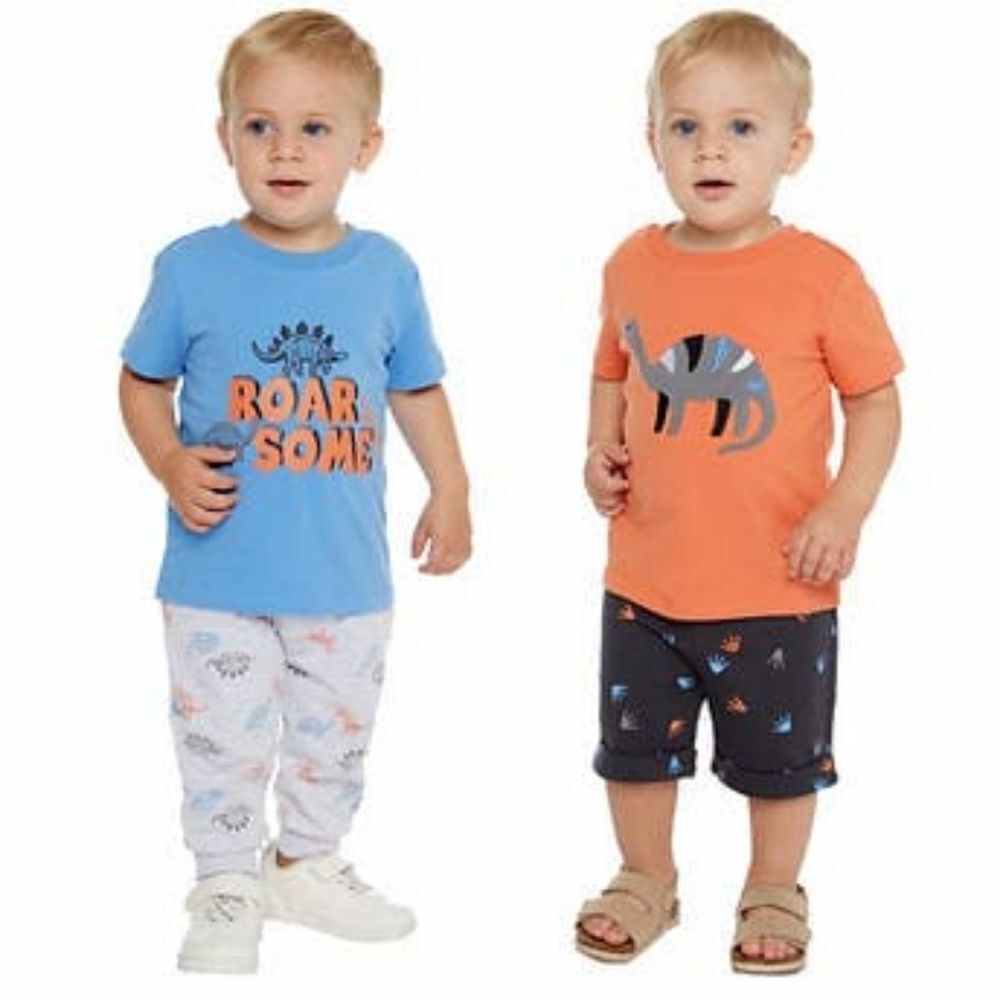 Pekkle Infant 4-piece Set, Dino